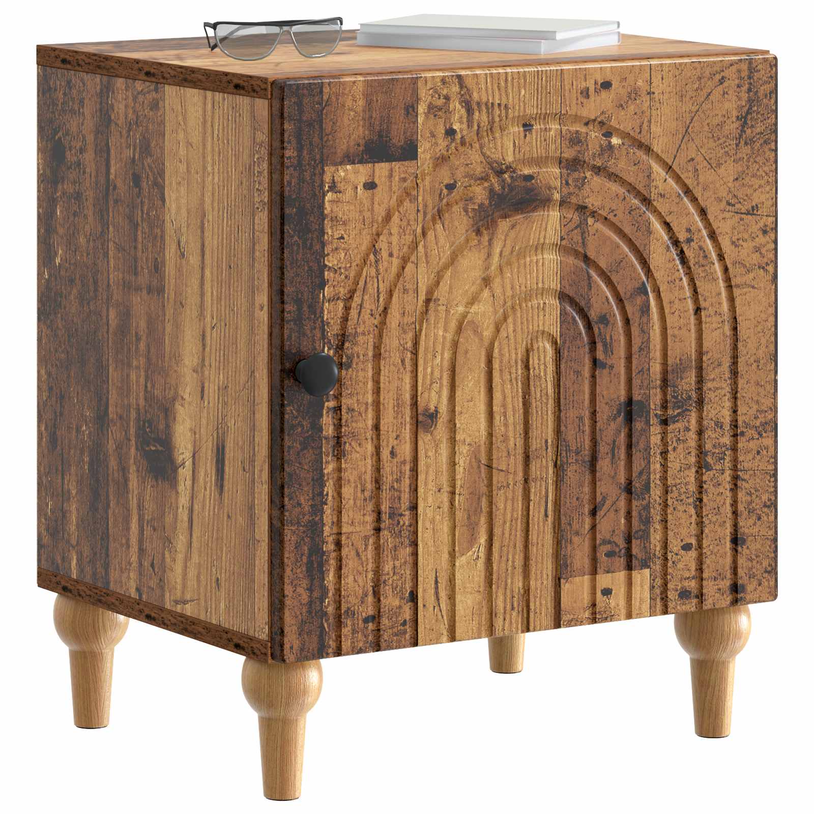 Nachttisch Altholz 43 x 34,5 x 50 cm Holzwerkstoff