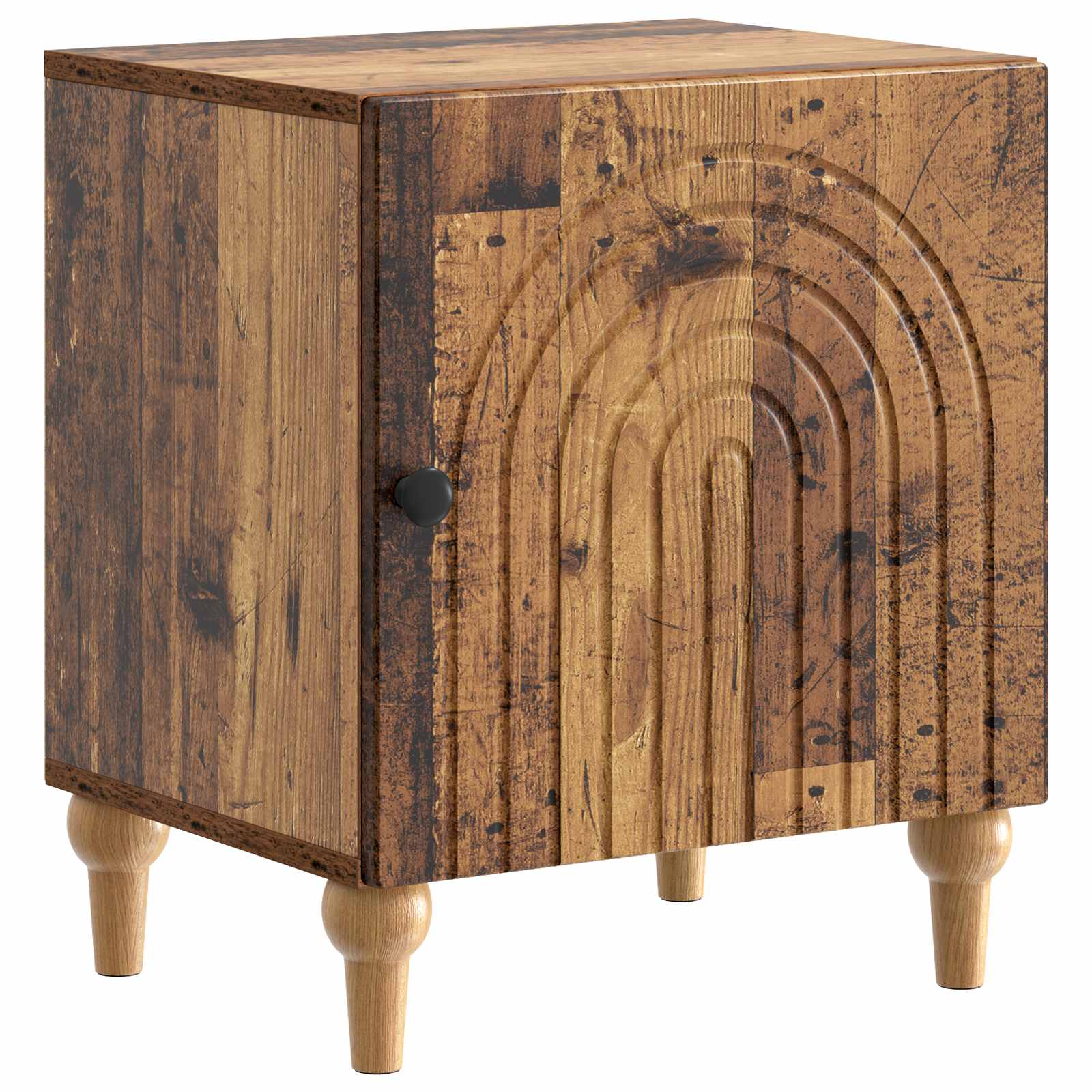 Nachttisch 2 pcs Altholz 43 x 34,5 x 50 cm Holzwerkstoff