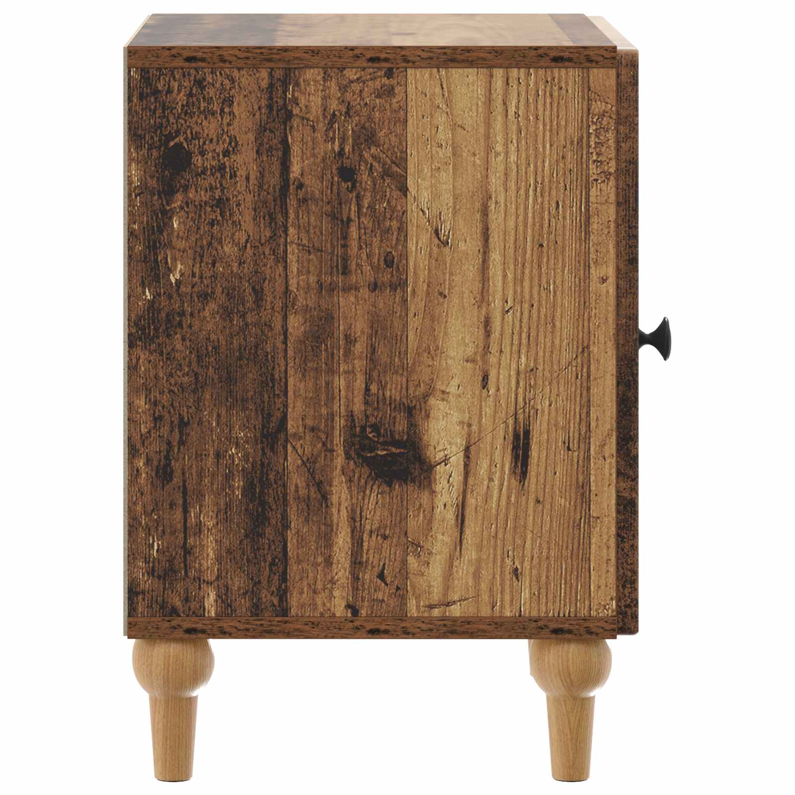 Nachttisch 2 pcs Altholz 43 x 34,5 x 50 cm Holzwerkstoff