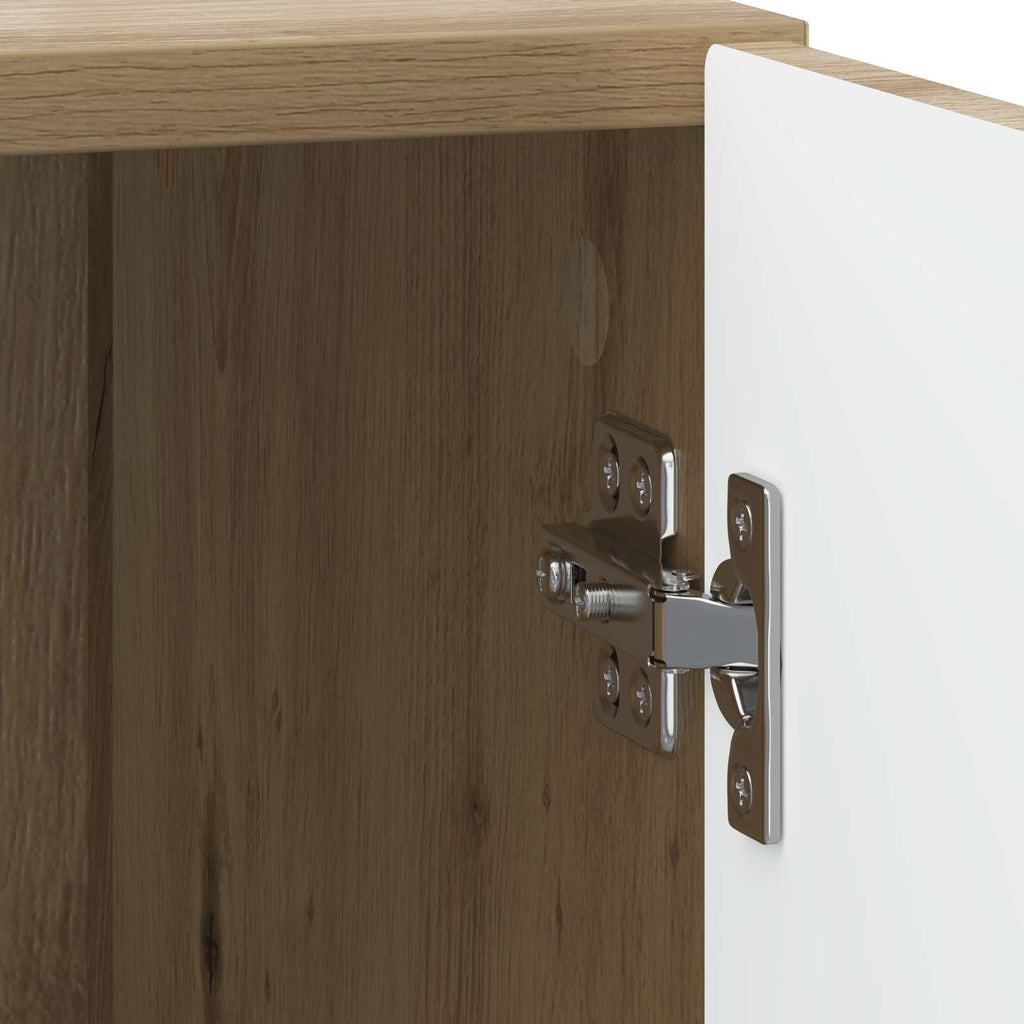 Nachttisch 2 pcs Artisan-Eiche 43 x 34,5 x 50 cm Holzwerkstoff