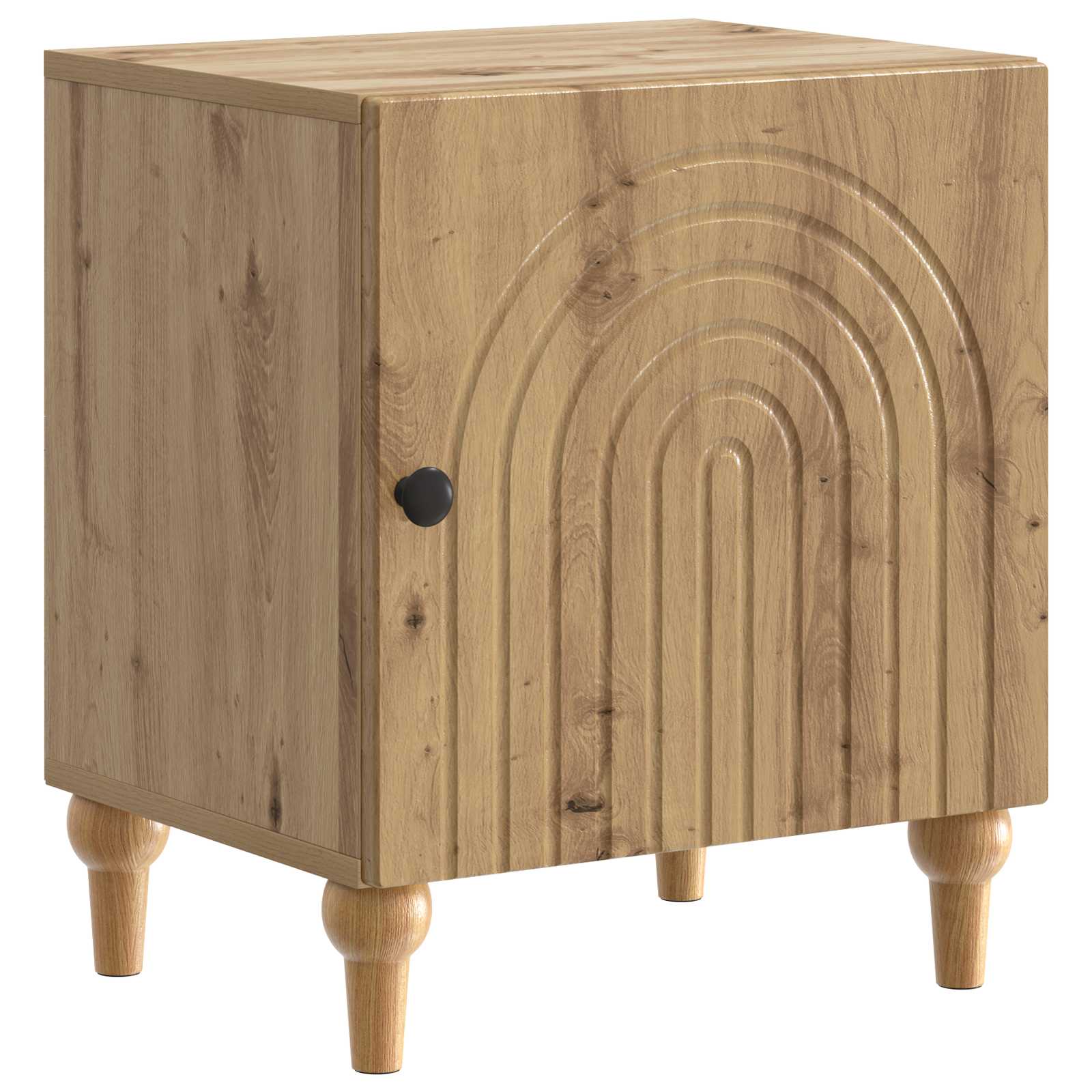 Nachttisch 2 pcs Artisan-Eiche 43 x 34,5 x 50 cm Holzwerkstoff