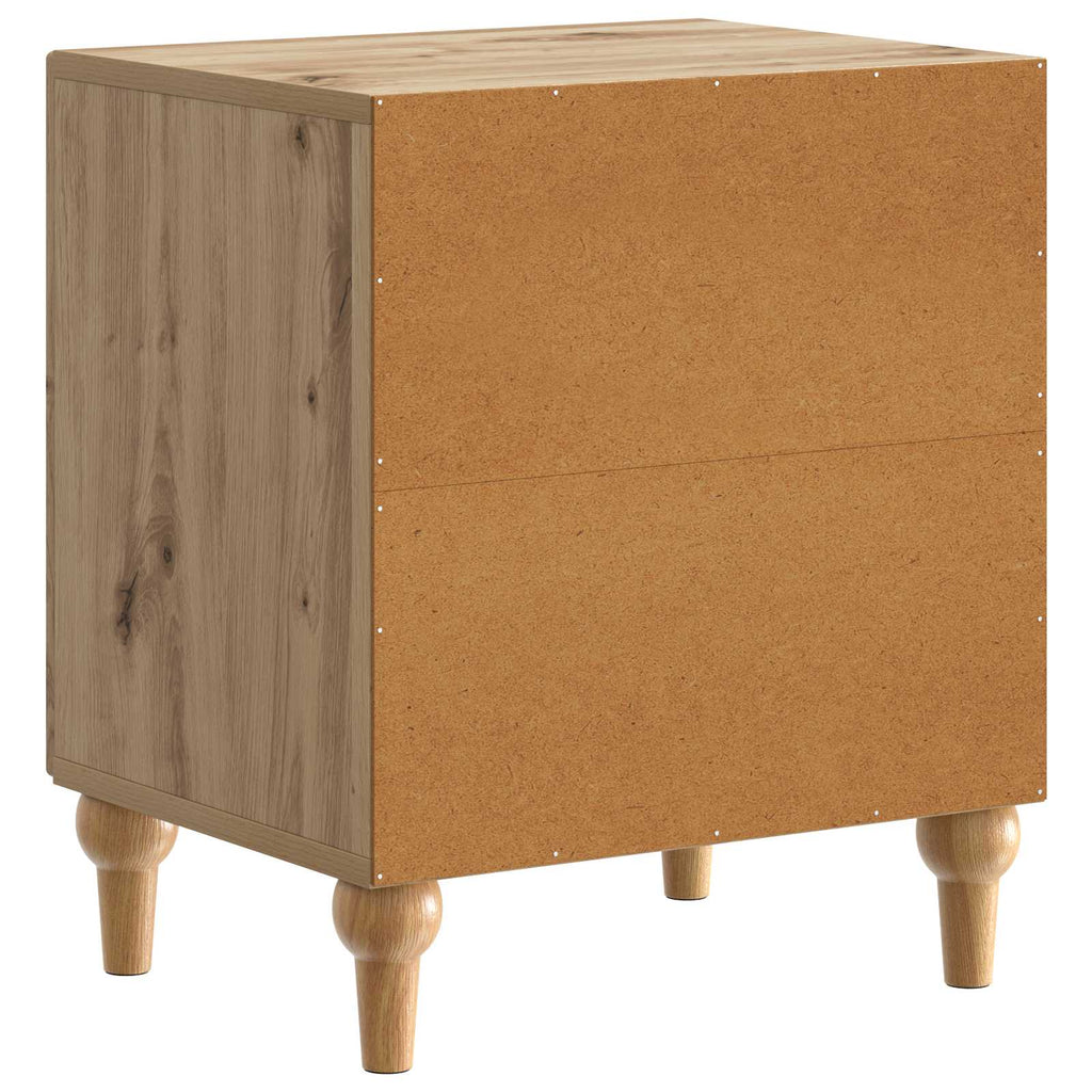 Nachttisch 2 pcs Artisan-Eiche 43 x 34,5 x 50 cm Holzwerkstoff