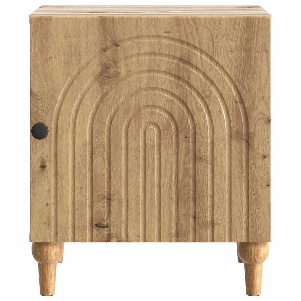 Nachttisch 2 pcs Artisan-Eiche 43 x 34,5 x 50 cm Holzwerkstoff