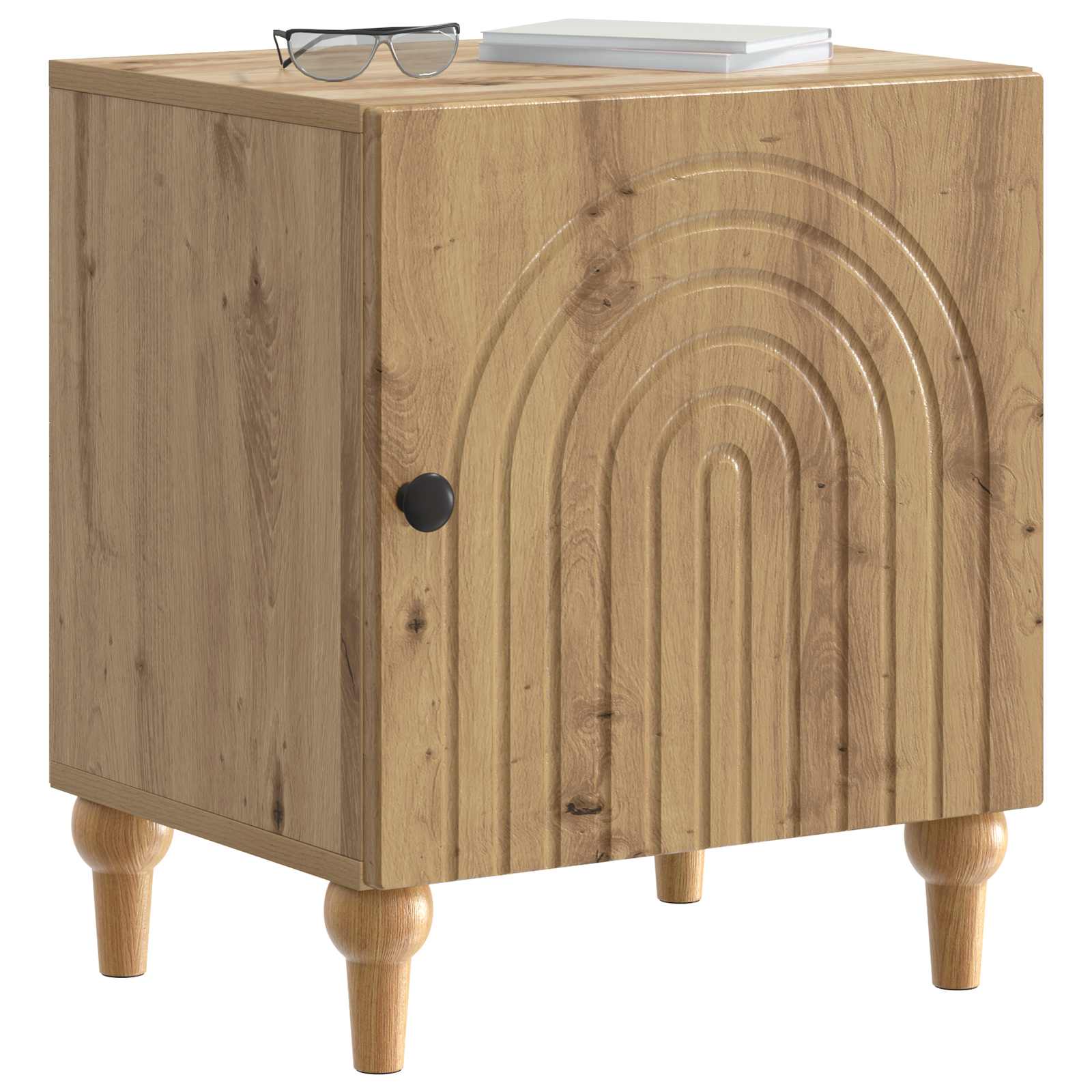 Nachttisch 2 pcs Artisan-Eiche 43 x 34,5 x 50 cm Holzwerkstoff