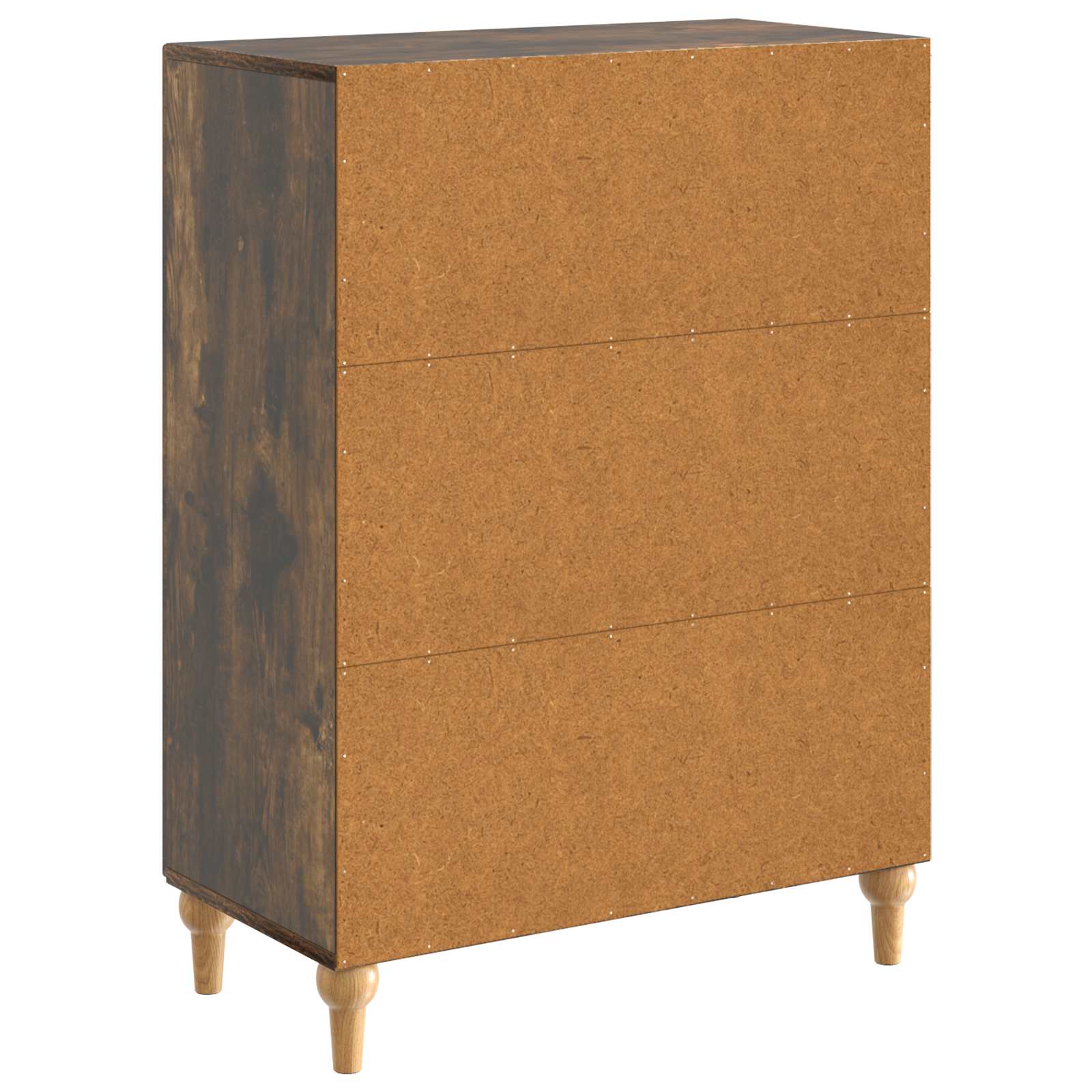 Sideboard Geräucherte Eiche 66 x 34,5 x 90 cm Holzwerkstoff