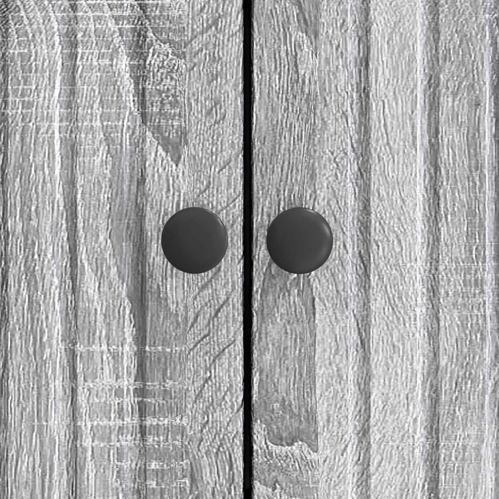 Sideboard Graues Sonoma 66 x 34,5 x 90 cm Holzwerkstoff