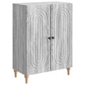 Sideboard Graues Sonoma 66 x 34,5 x 90 cm Holzwerkstoff