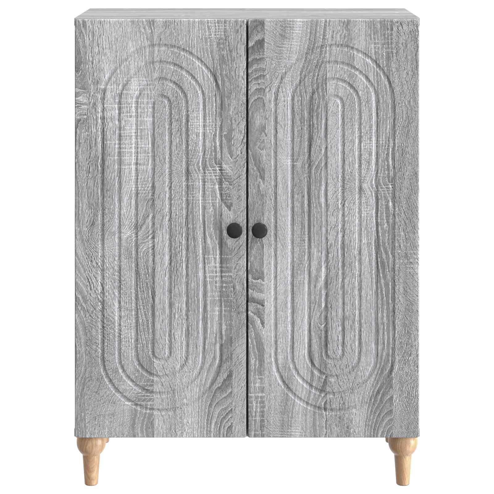 Sideboard Graues Sonoma 66 x 34,5 x 90 cm Holzwerkstoff