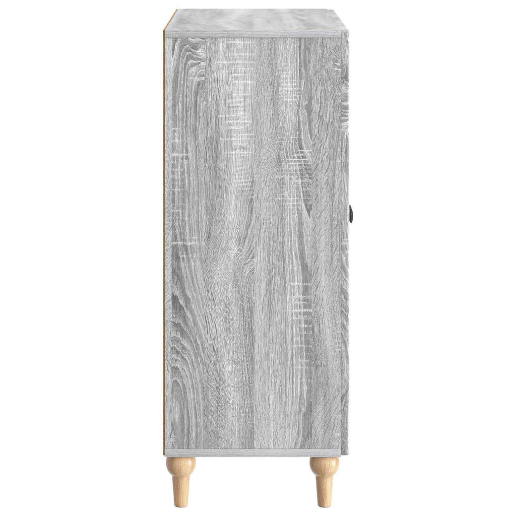 Sideboard Graues Sonoma 66 x 34,5 x 90 cm Holzwerkstoff