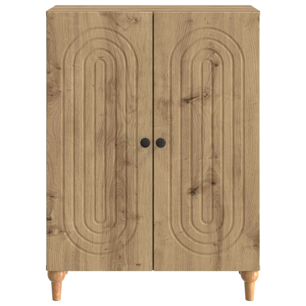 Sideboard Artisan-Eiche 66 x 34,5 x 90 cm Holzwerkstoff