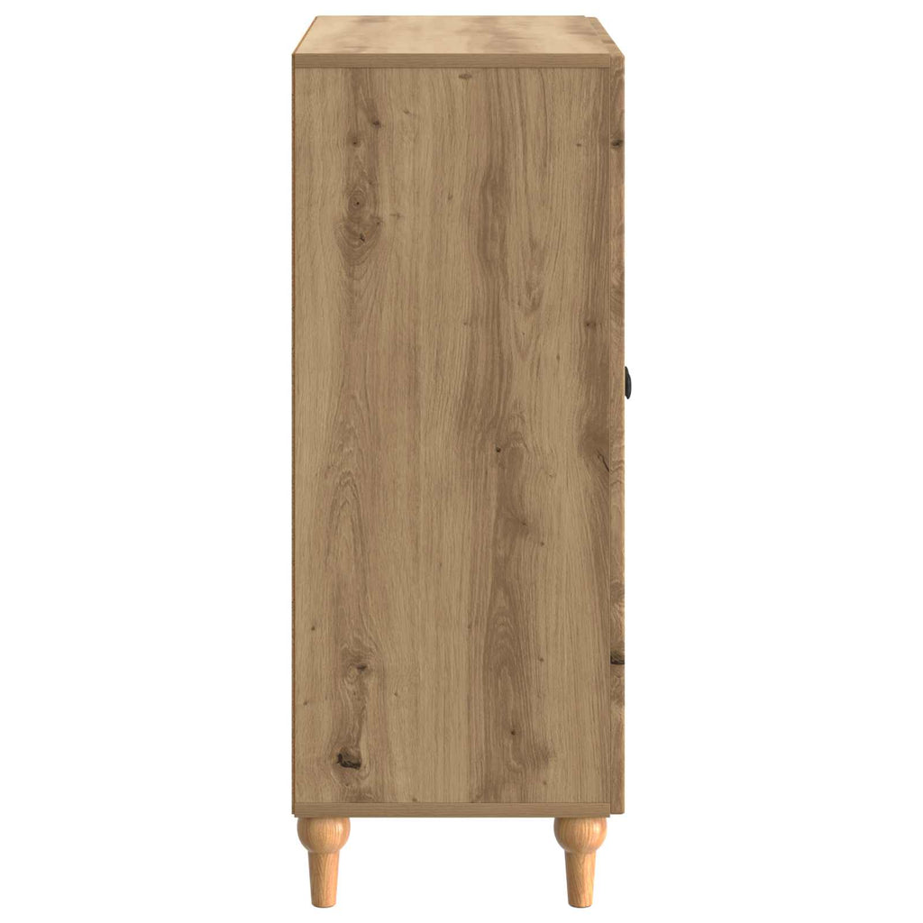 Sideboard Artisan-Eiche 66 x 34,5 x 90 cm Holzwerkstoff