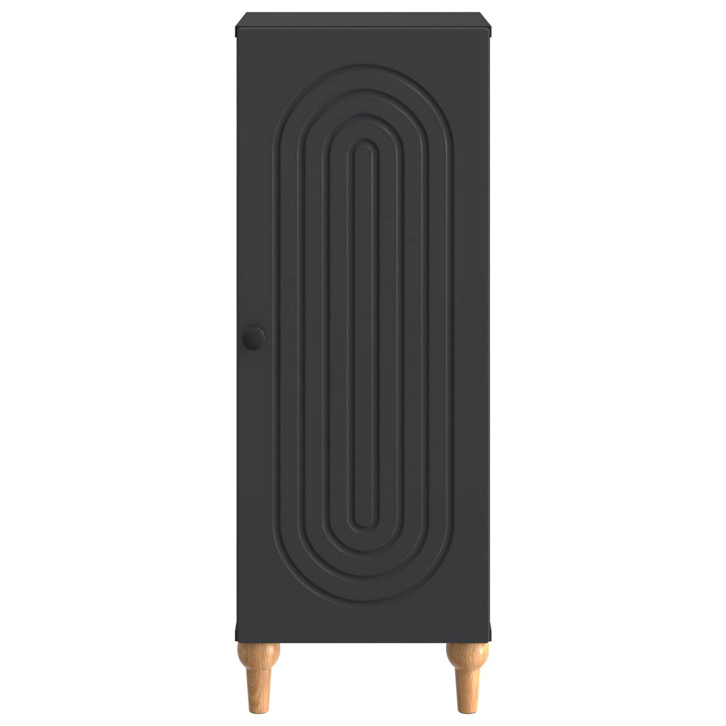 Sideboard Schwarz 33 x 34,5 x 90 cm Holzwerkstoff