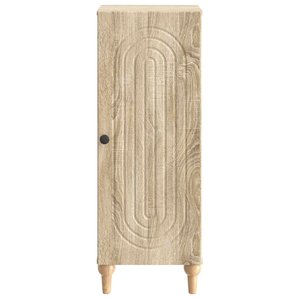Sideboard Sonoma-Eiche 33 x 34,5 x 90 cm Holzwerkstoff