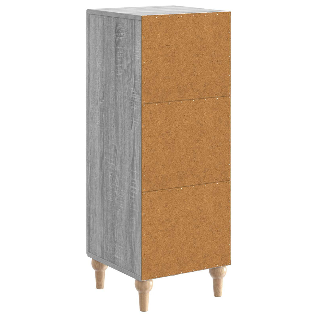 Sideboard Graues Sonoma 33 x 34,5 x 90 cm Holzwerkstoff