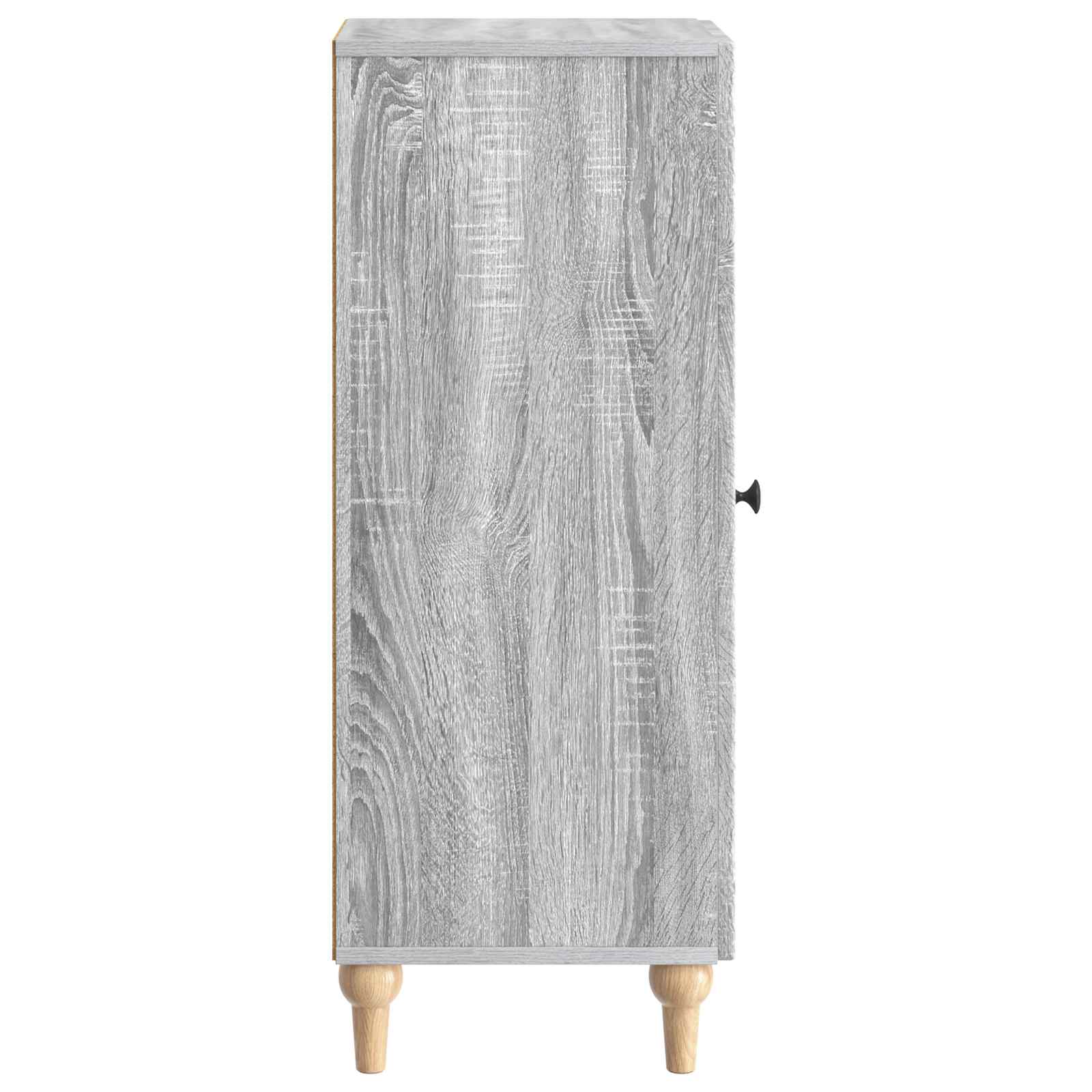 Sideboard Graues Sonoma 33 x 34,5 x 90 cm Holzwerkstoff