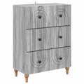 Schubladenschrank Graues Sonoma 66 x 34,5 x 90 cm Holzwerkstoff