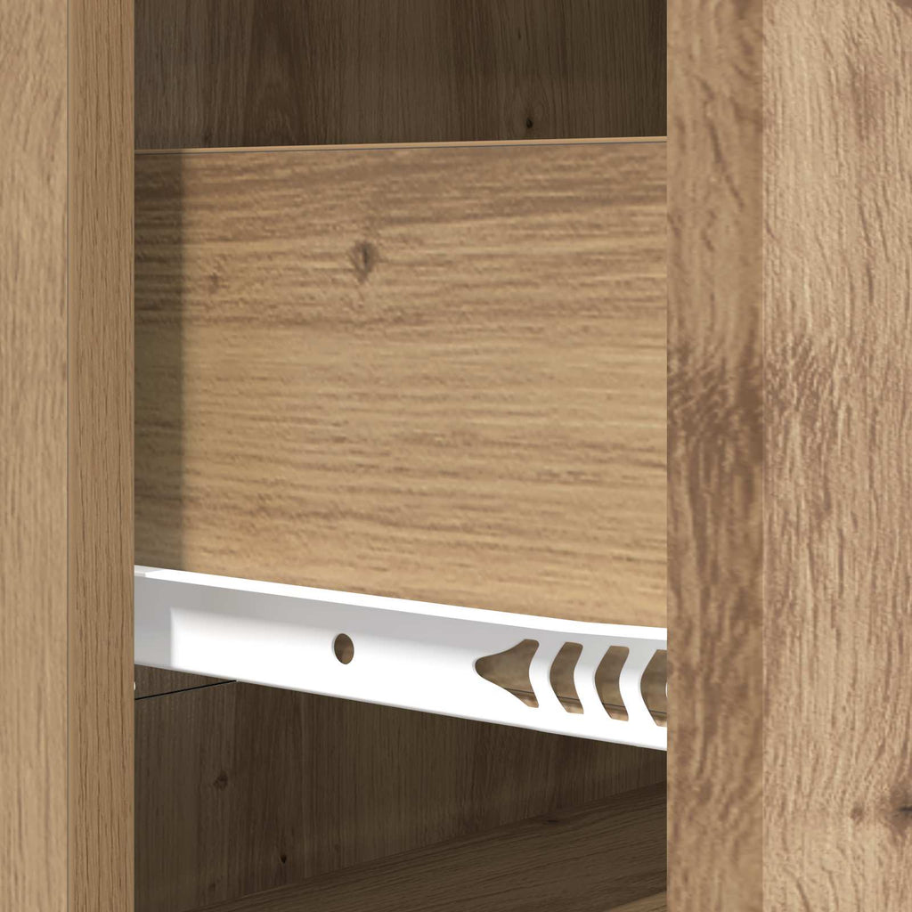 Schubladenschrank Artisan-Eiche 66 x 34,5 x 90 cm Holzwerkstoff
