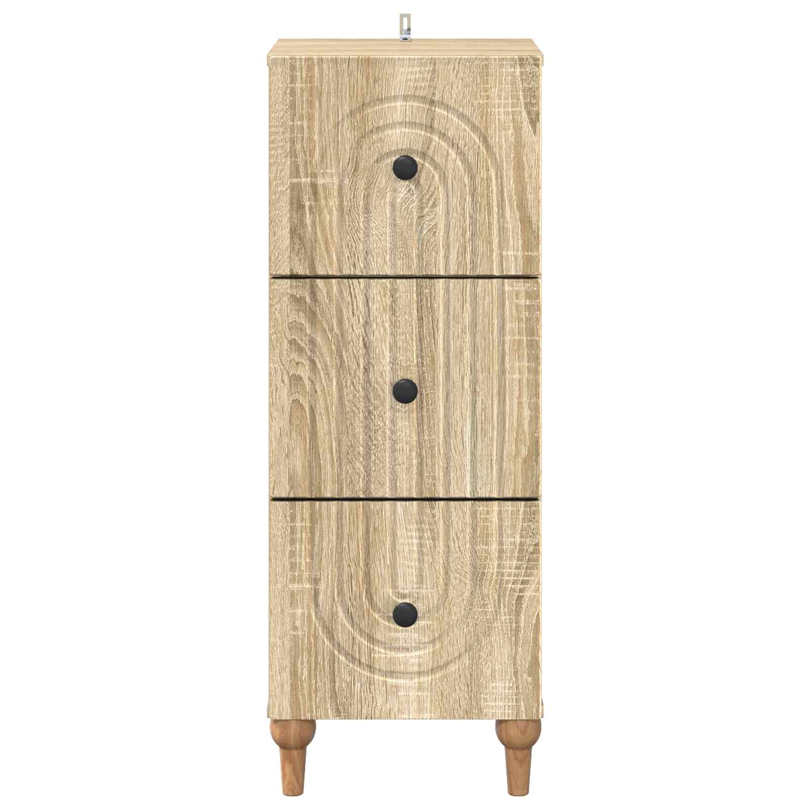 Schubladenschrank Sonoma-Eiche 33 x 34,5 x 90 cm Holzwerkstoff