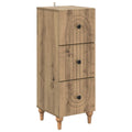 Schubladenschrank Artisan-Eiche 33 x 34,5 x 90 cm Holzwerkstoff