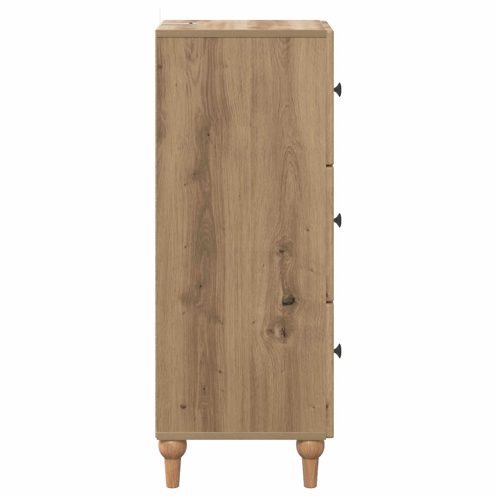 Schubladenschrank Artisan-Eiche 33 x 34,5 x 90 cm Holzwerkstoff
