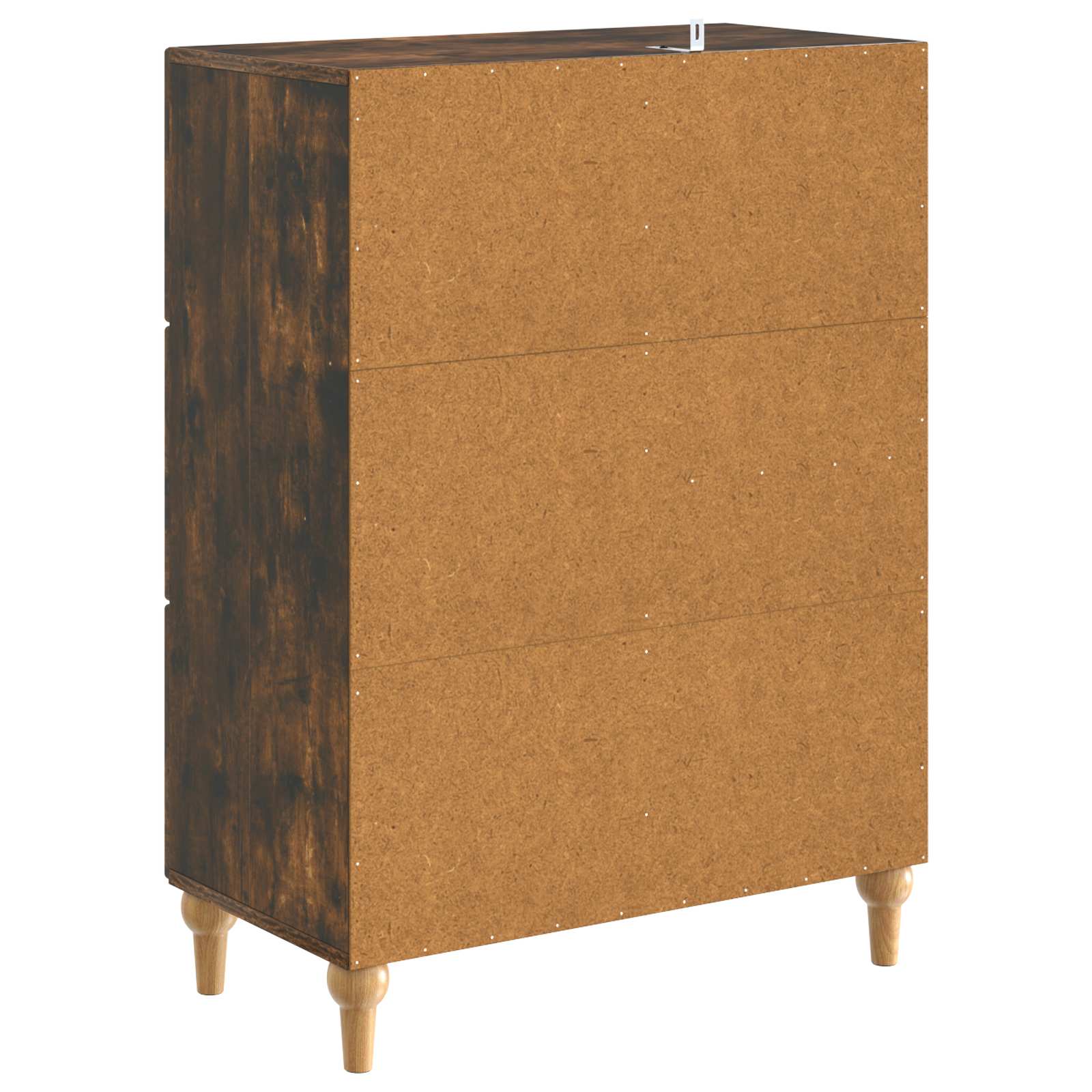 Sideboard Geräucherte Eiche 66 x 34,5 x 90 cm Holzwerkstoff