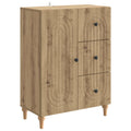Sideboard Artisan-Eiche 66 x 34,5 x 90 cm Holzwerkstoff