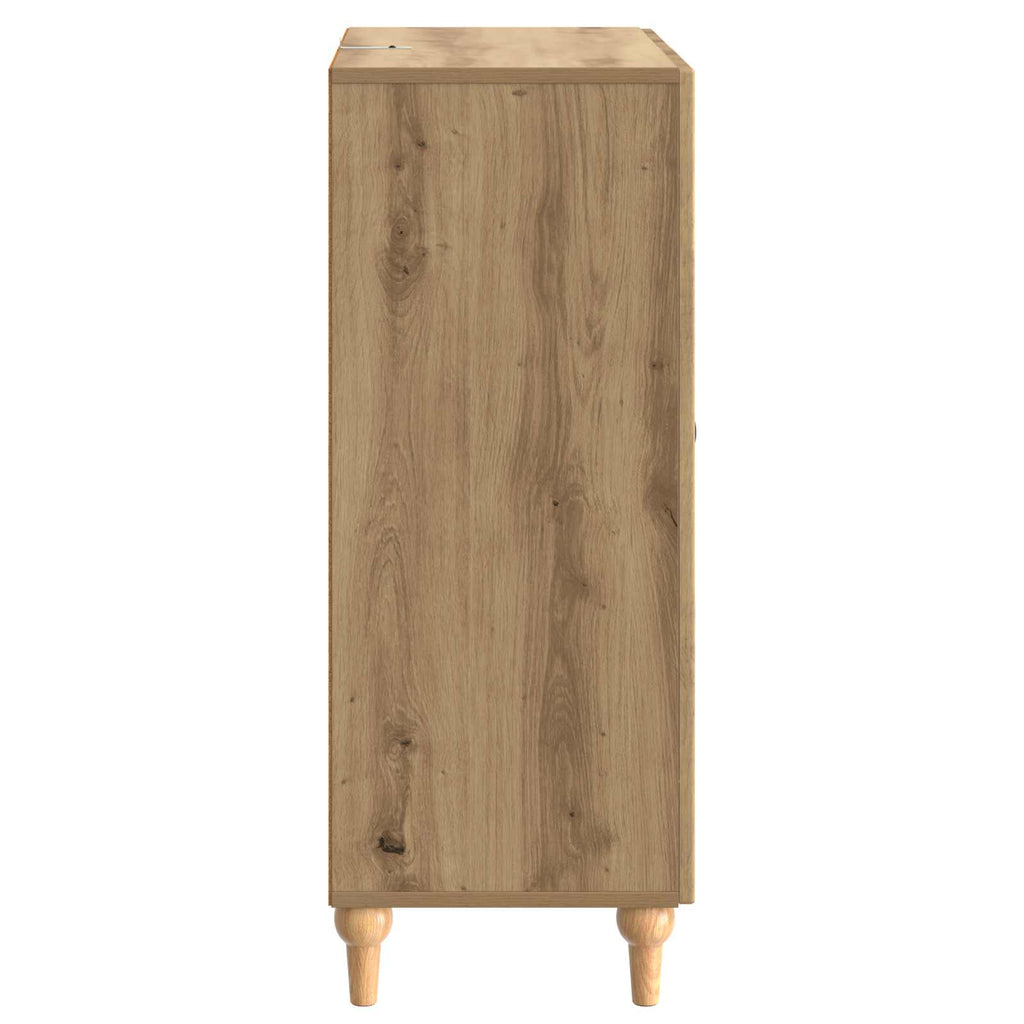 Sideboard Artisan-Eiche 66 x 34,5 x 90 cm Holzwerkstoff