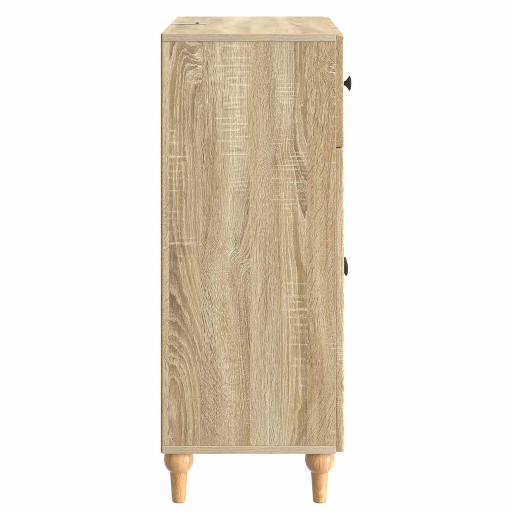 Sideboard Sonoma-Eiche 66 x 34,5 x 90 cm Holzwerkstoff