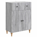 Sideboard Graues Sonoma 66 x 34,5 x 90 cm Holzwerkstoff
