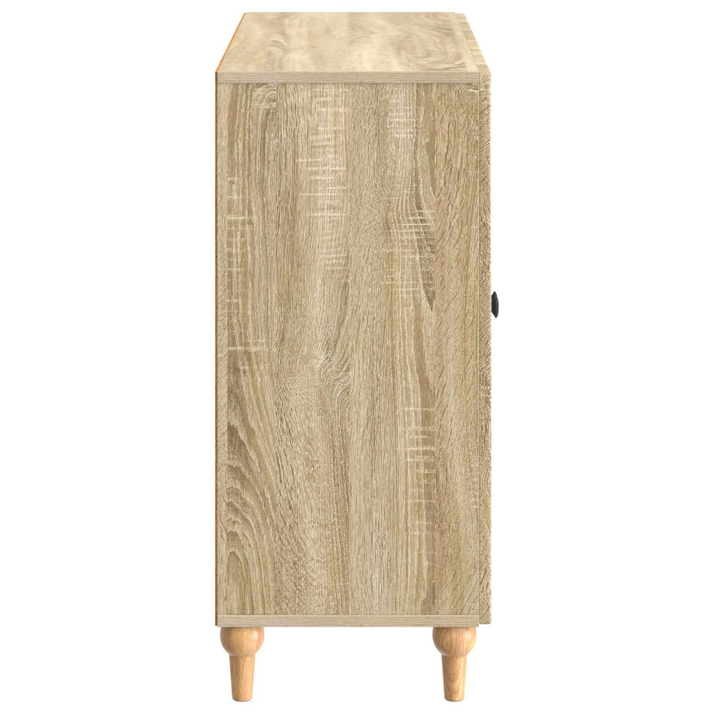 Sideboard Sonoma-Eiche 89 x 34,5 x 80 cm Holzwerkstoff