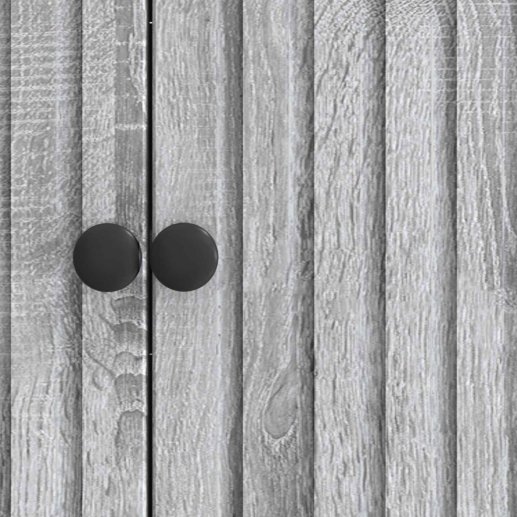 Sideboard Graues Sonoma 89 x 34,5 x 80 cm Holzwerkstoff