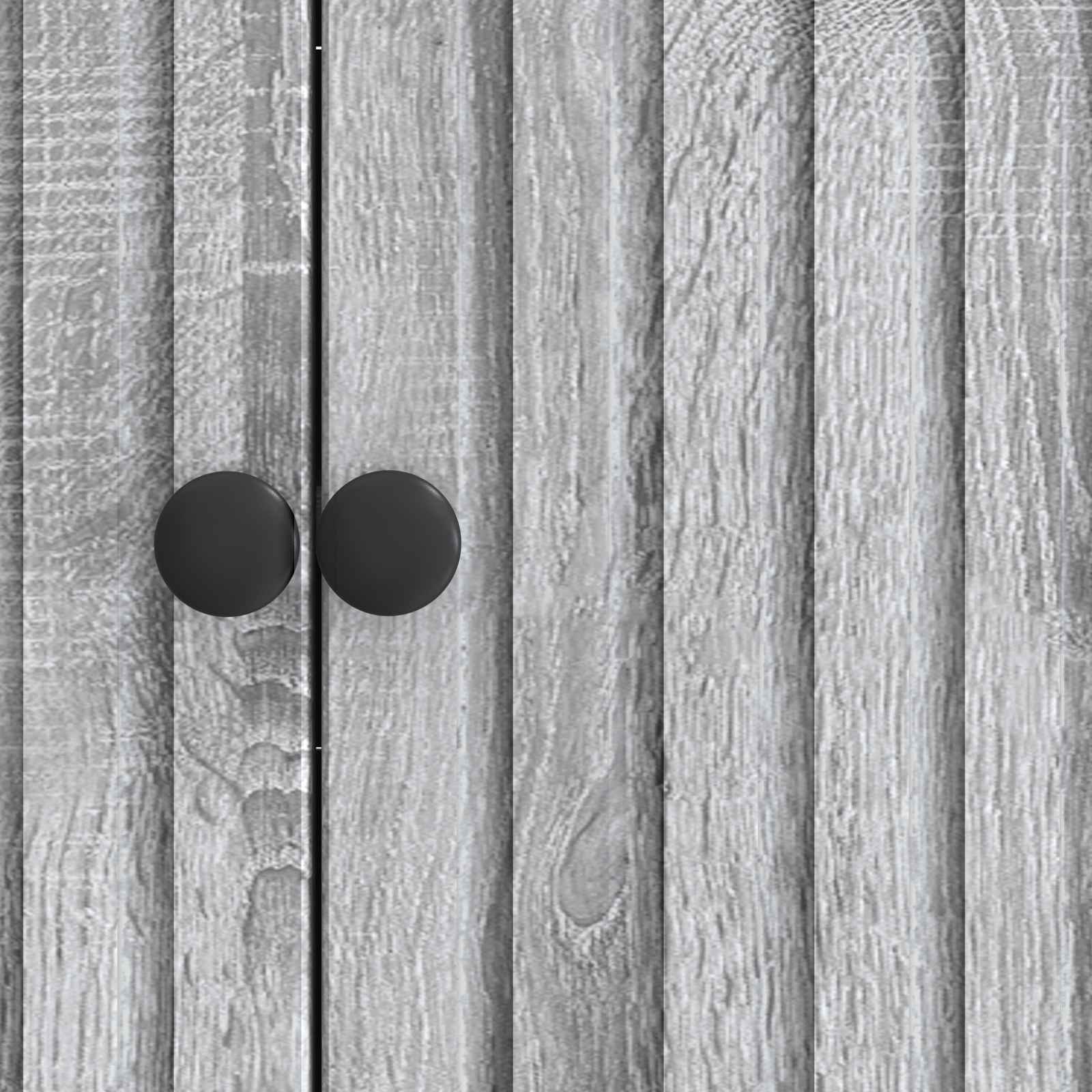 Sideboard Graues Sonoma 89 x 34,5 x 80 cm Holzwerkstoff