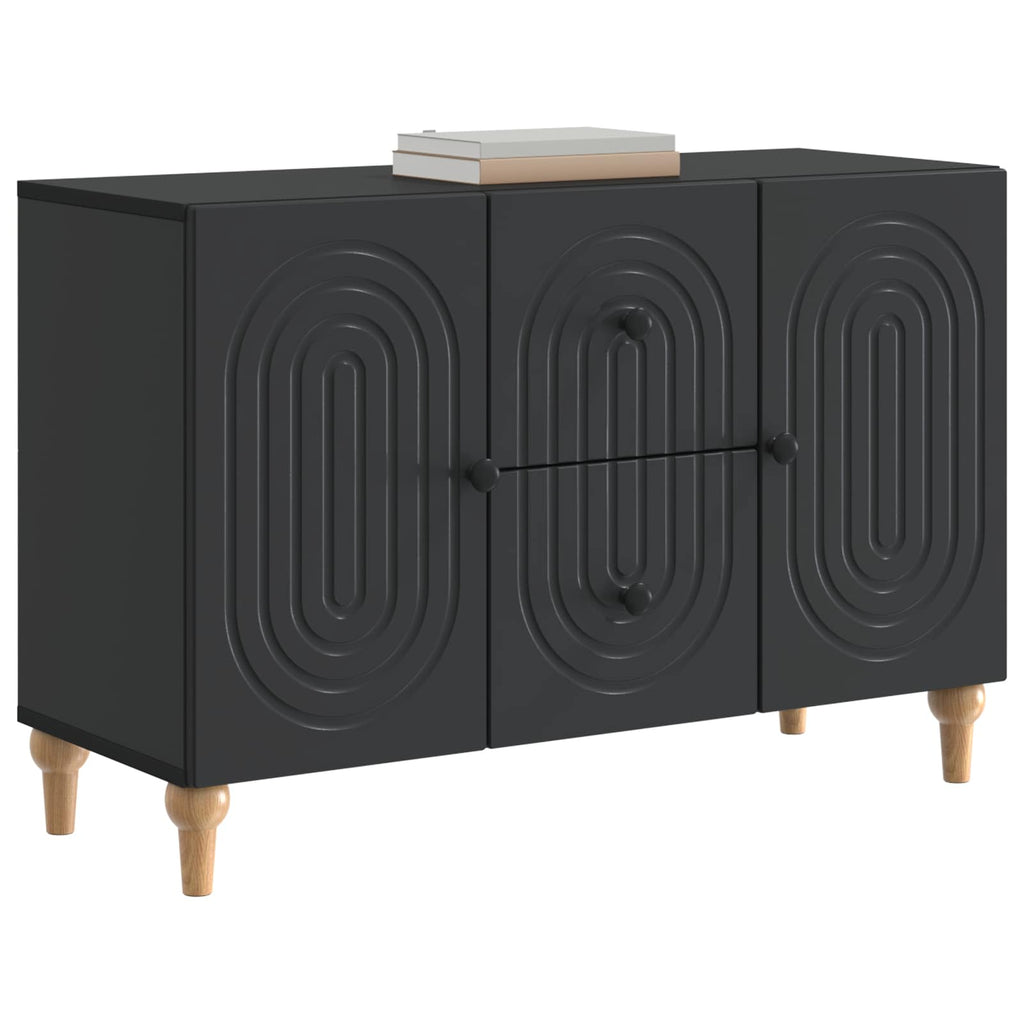 TV-Schränk Schwarz 89 x 34,5 x 60 cm Holzwerkstoff