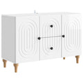 TV-Schränk Hochglanz Weiß 89 x 34,5 x 60 cm Holzwerkstoff