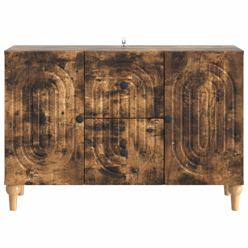 TV-Schränk Geräucherte Eiche 89 x 34,5 x 60 cm Holzwerkstoff