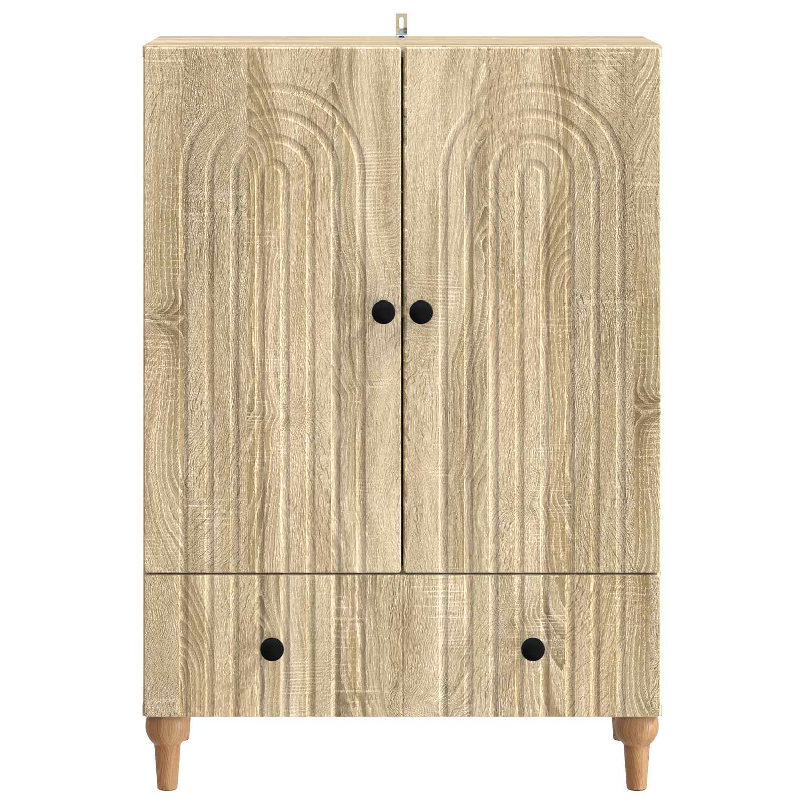 Sideboard Sonoma-Eiche 66 x 34,5 x 95 cm Holzwerkstoff