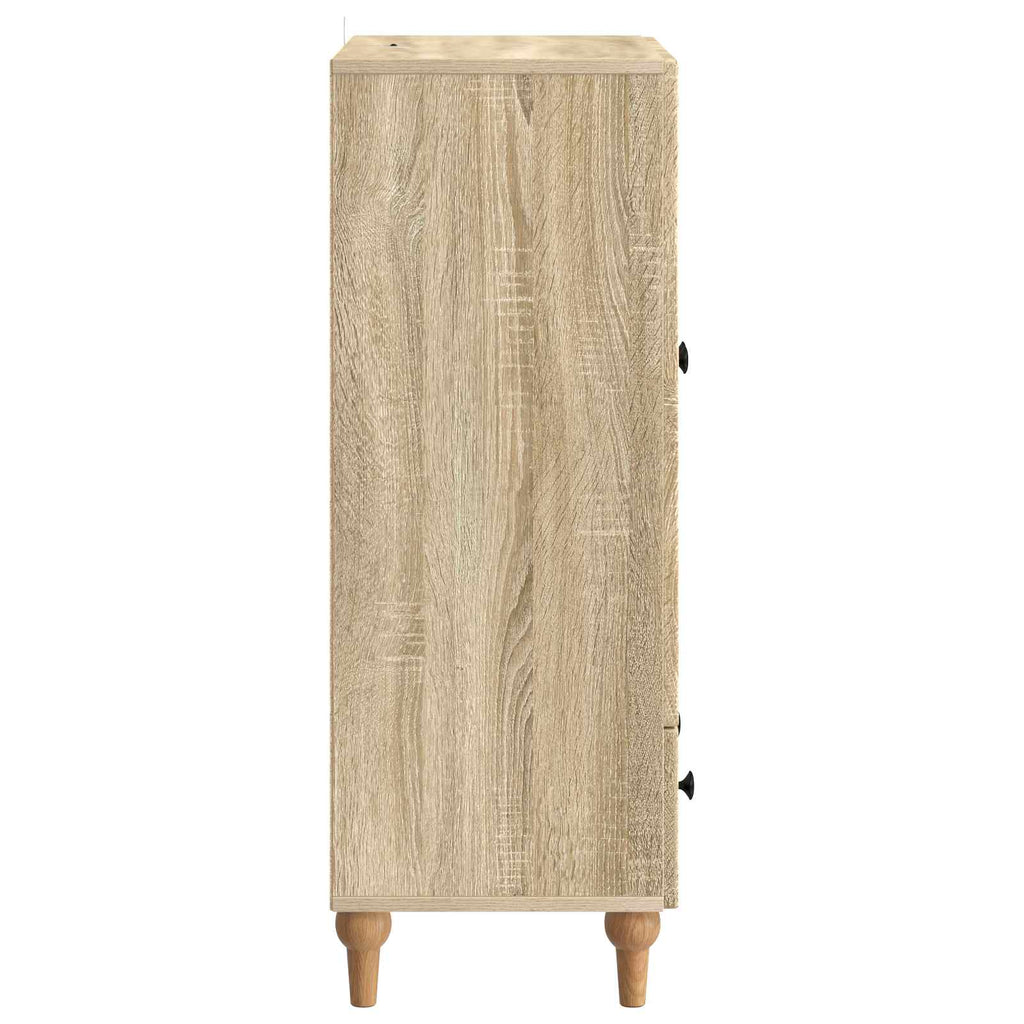 Sideboard Sonoma-Eiche 66 x 34,5 x 95 cm Holzwerkstoff