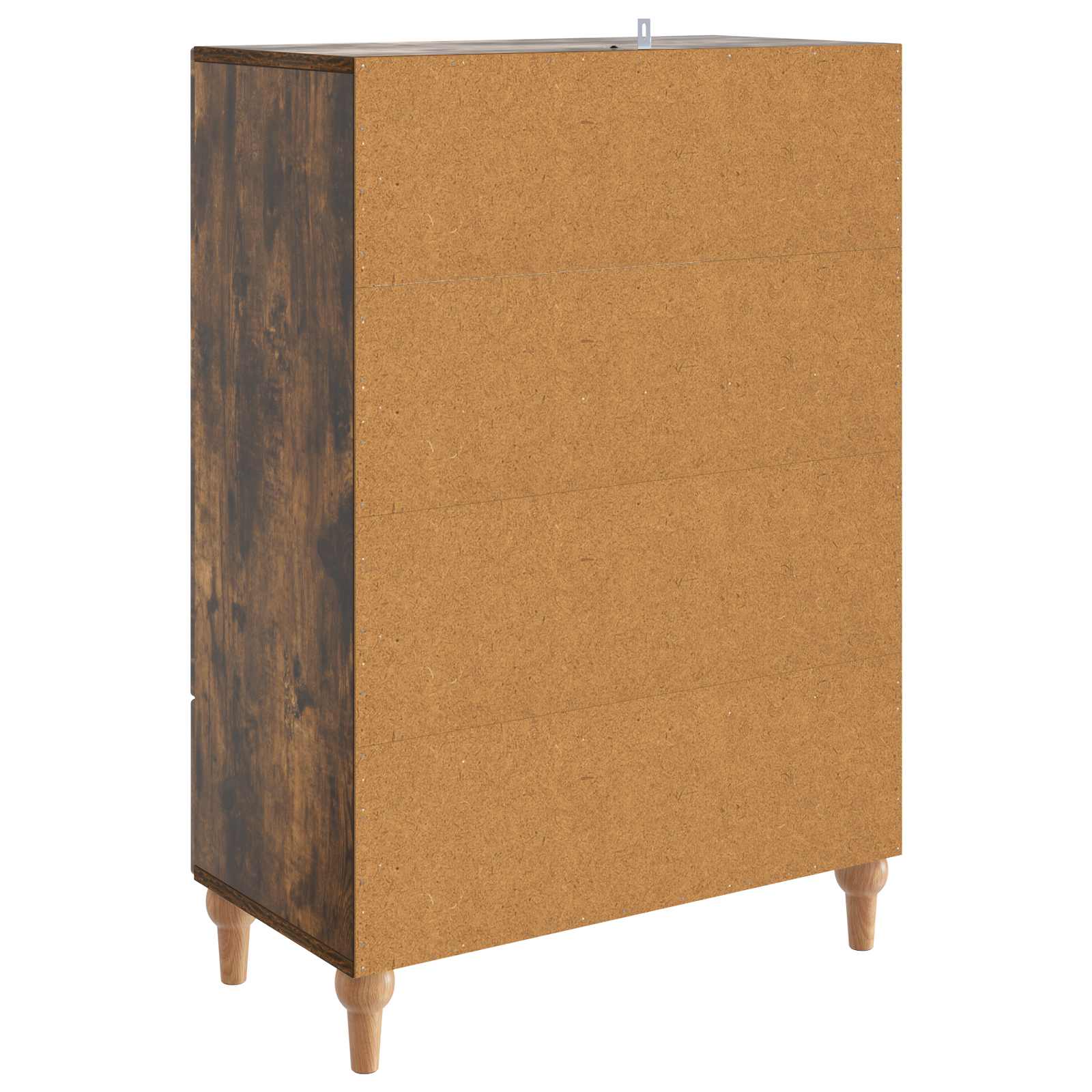 Sideboard Geräucherte Eiche 66 x 34,5 x 95 cm Holzwerkstoff