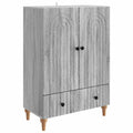 Sideboard Graues Sonoma 66 x 34,5 x 95 cm Holzwerkstoff