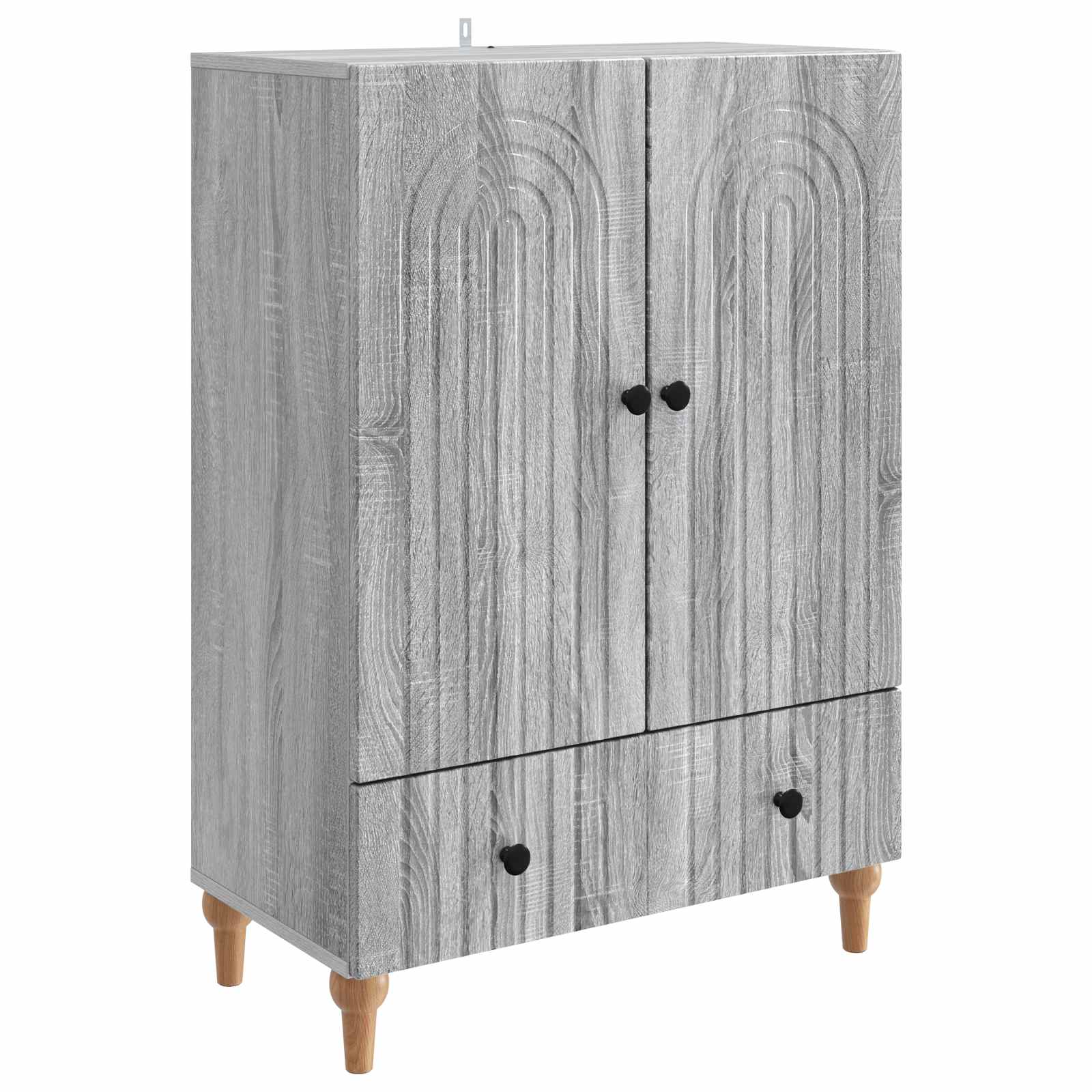 Sideboard Graues Sonoma 66 x 34,5 x 95 cm Holzwerkstoff