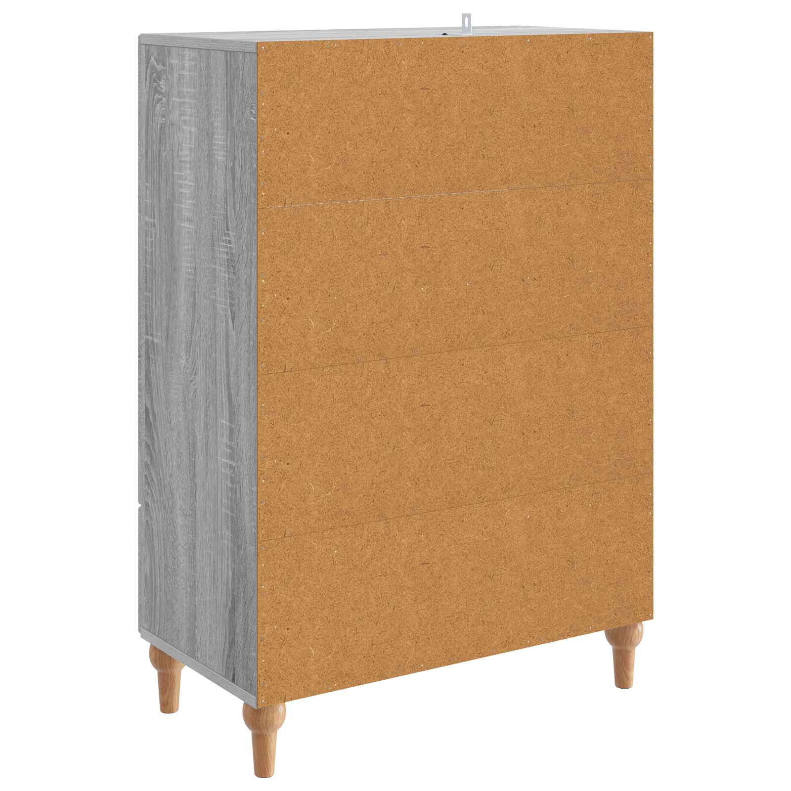 Sideboard Graues Sonoma 66 x 34,5 x 95 cm Holzwerkstoff