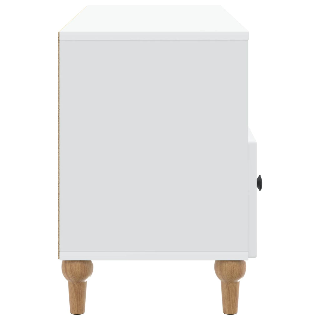 TV-Schränk Weiß 102 x 34,5 x 50 cm Holzwerkstoff