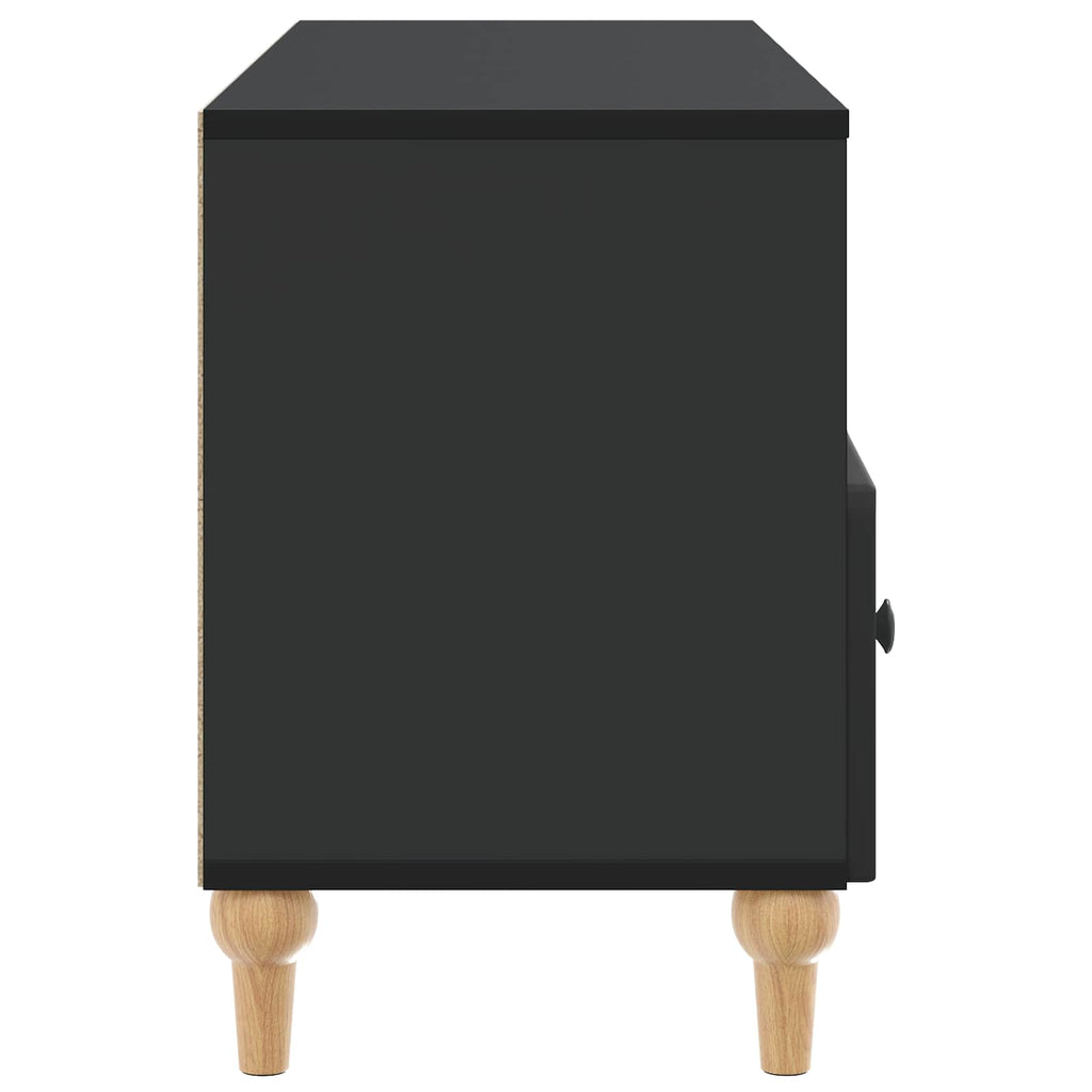 TV-Schränk Schwarz 102 x 34,5 x 50 cm Holzwerkstoff