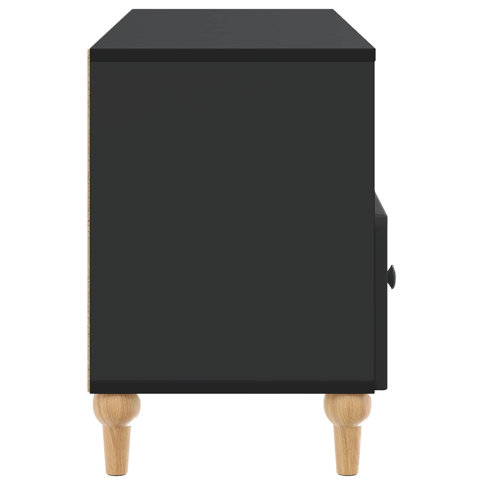 TV-Schränk Schwarz 102 x 34,5 x 50 cm Holzwerkstoff