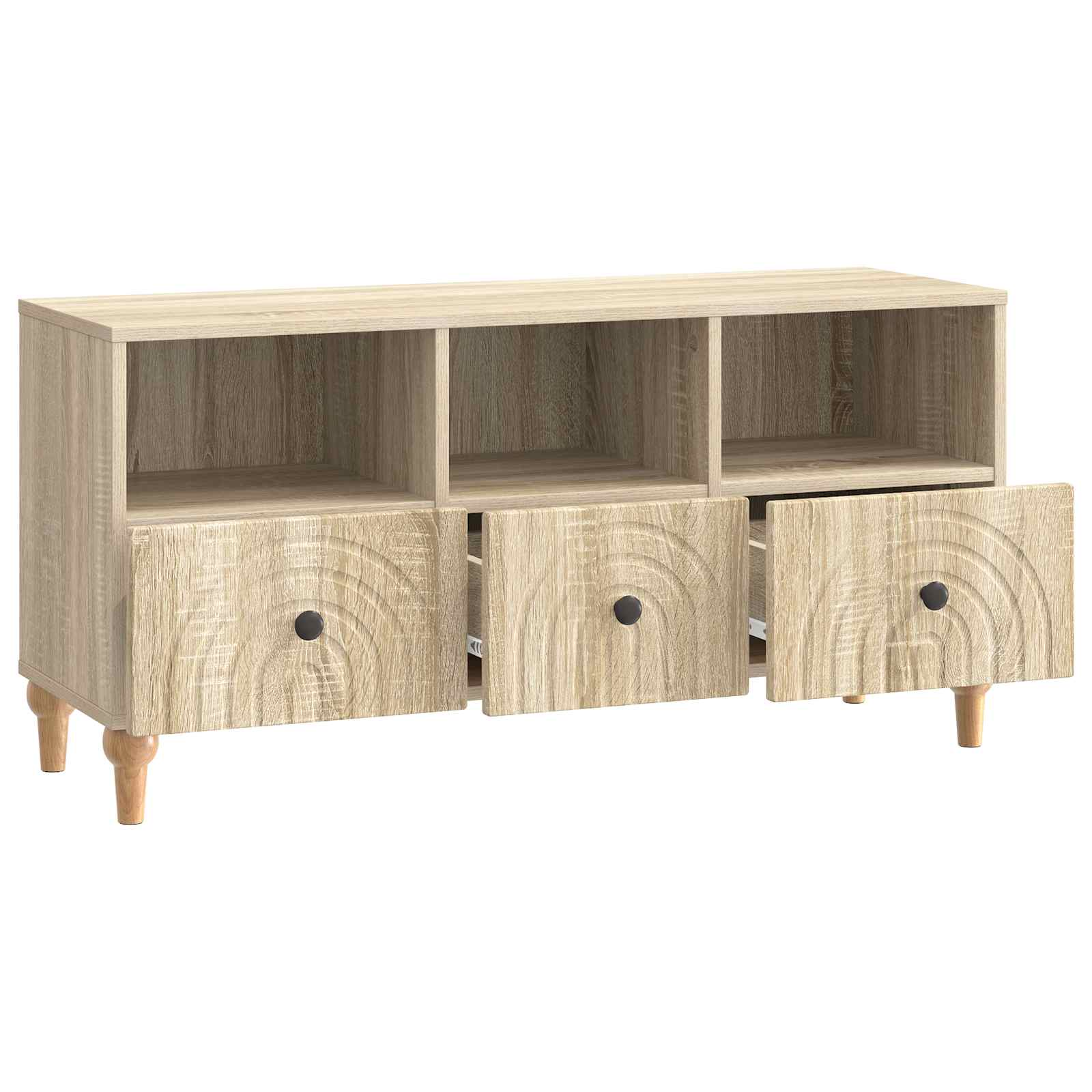 TV-Schränk Sonoma-Eiche 102 x 34,5 x 50 cm Holzwerkstoff