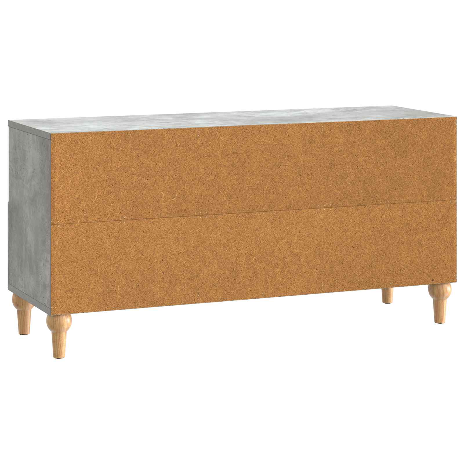 TV-Schränk Betongrau 102 x 34,5 x 50 cm Holzwerkstoff