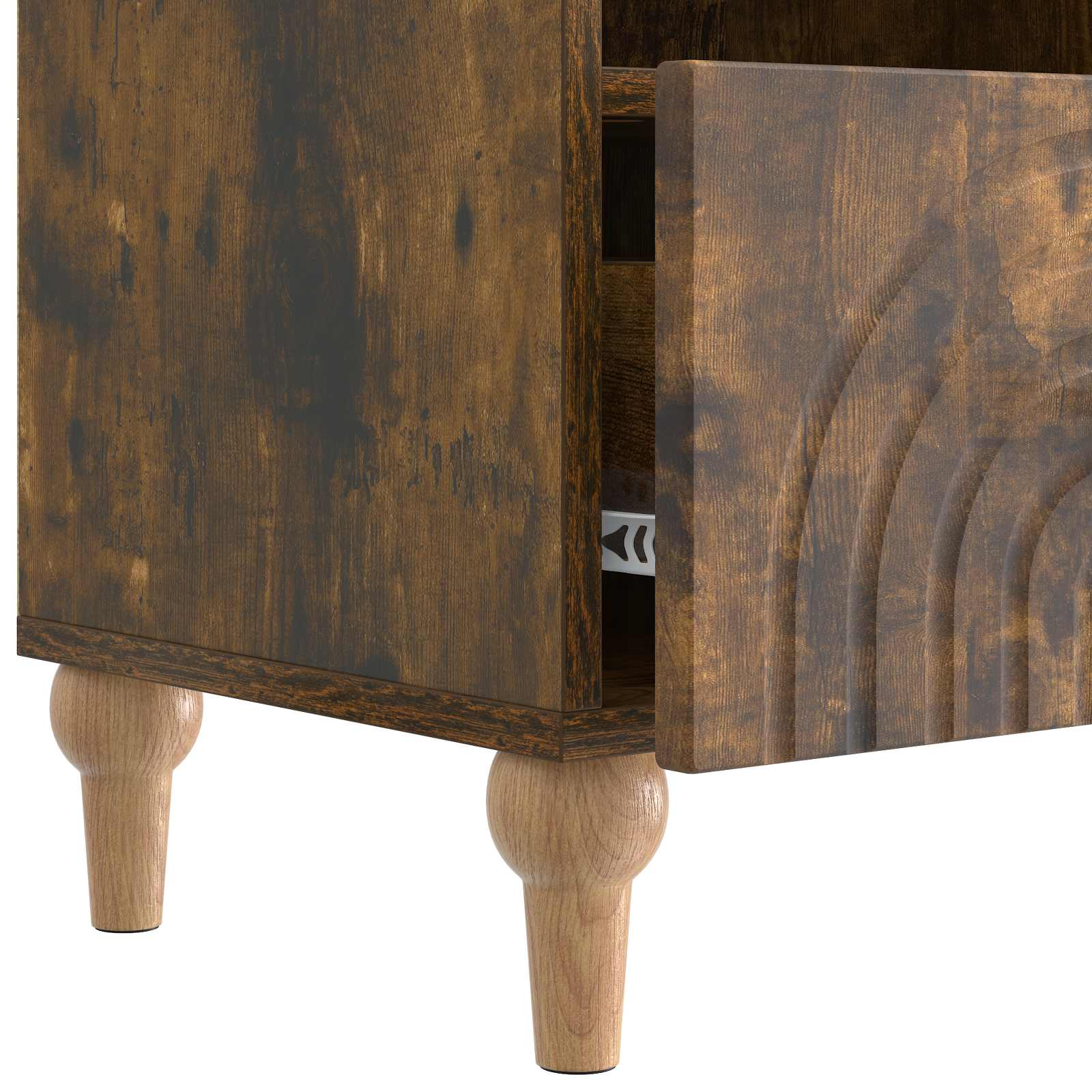 TV-Schränk Geräucherte Eiche 102 x 34,5 x 50 cm Holzwerkstoff