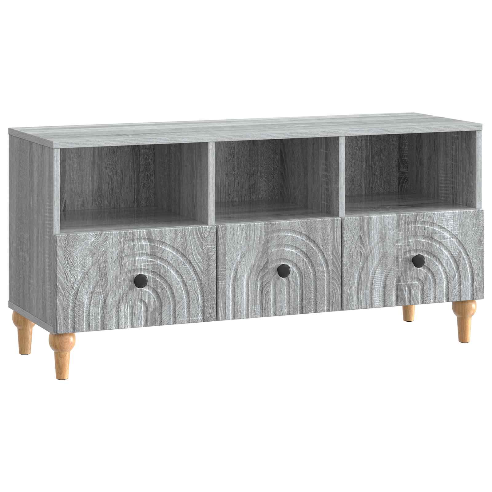 TV-Schränk Graues Sonoma 102 x 34,5 x 50 cm Holzwerkstoff