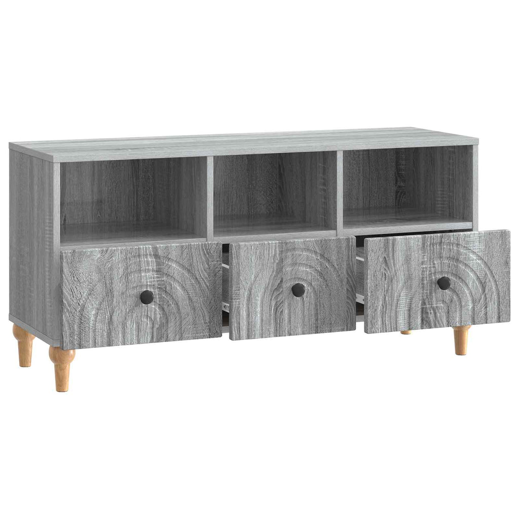 TV-Schränk Graues Sonoma 102 x 34,5 x 50 cm Holzwerkstoff