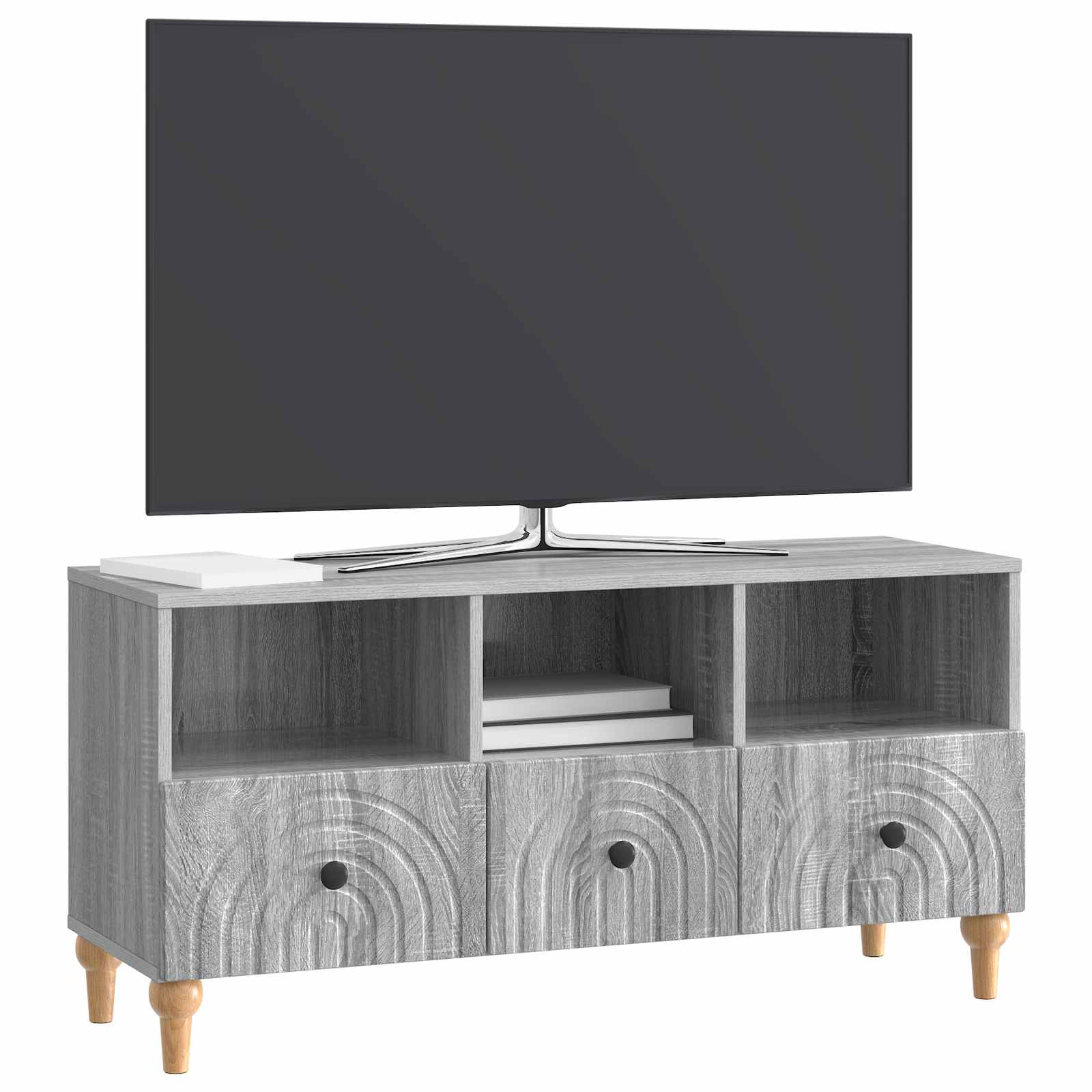 TV-Schränk Graues Sonoma 102 x 34,5 x 50 cm Holzwerkstoff